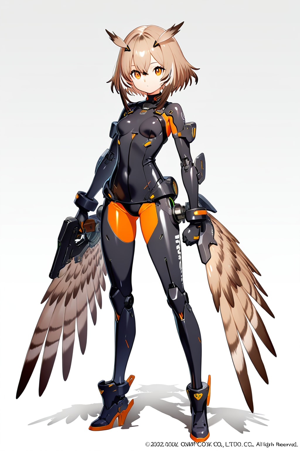 鳥型　メカ娘2