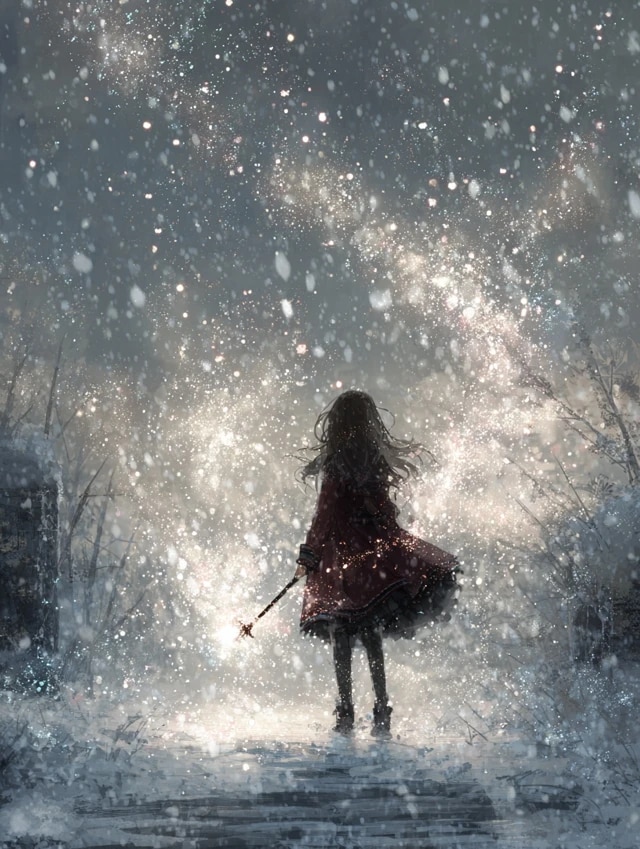 私が雪を降らせるの | の人気AIイラスト・グラビア