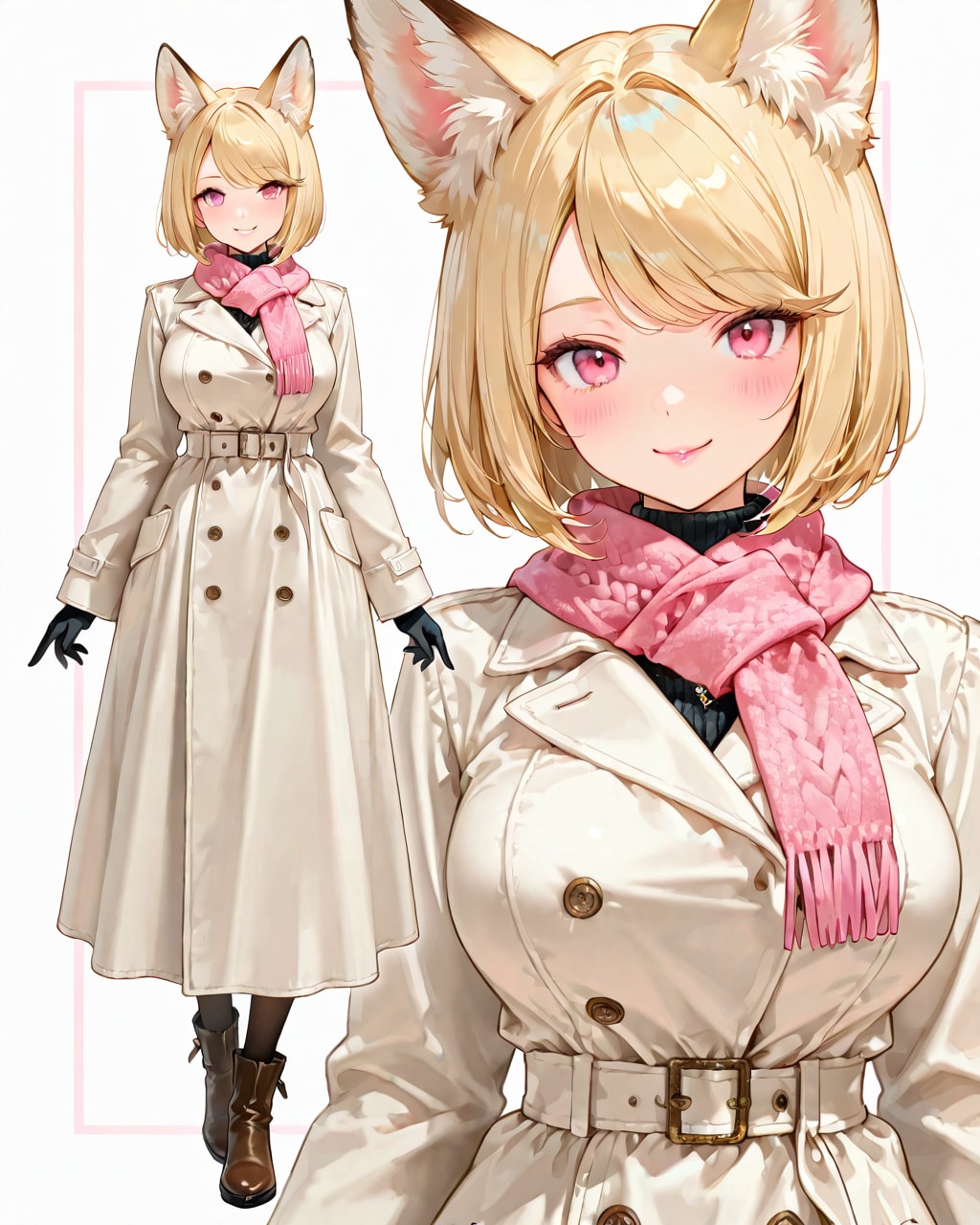 おはよう#124「狐娘の秋デートコーデ」