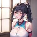 セクシー腹筋少女 2枚目