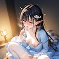 無垢なエルフ少女は領主の前で絶望的な自慰を強要される 3枚目