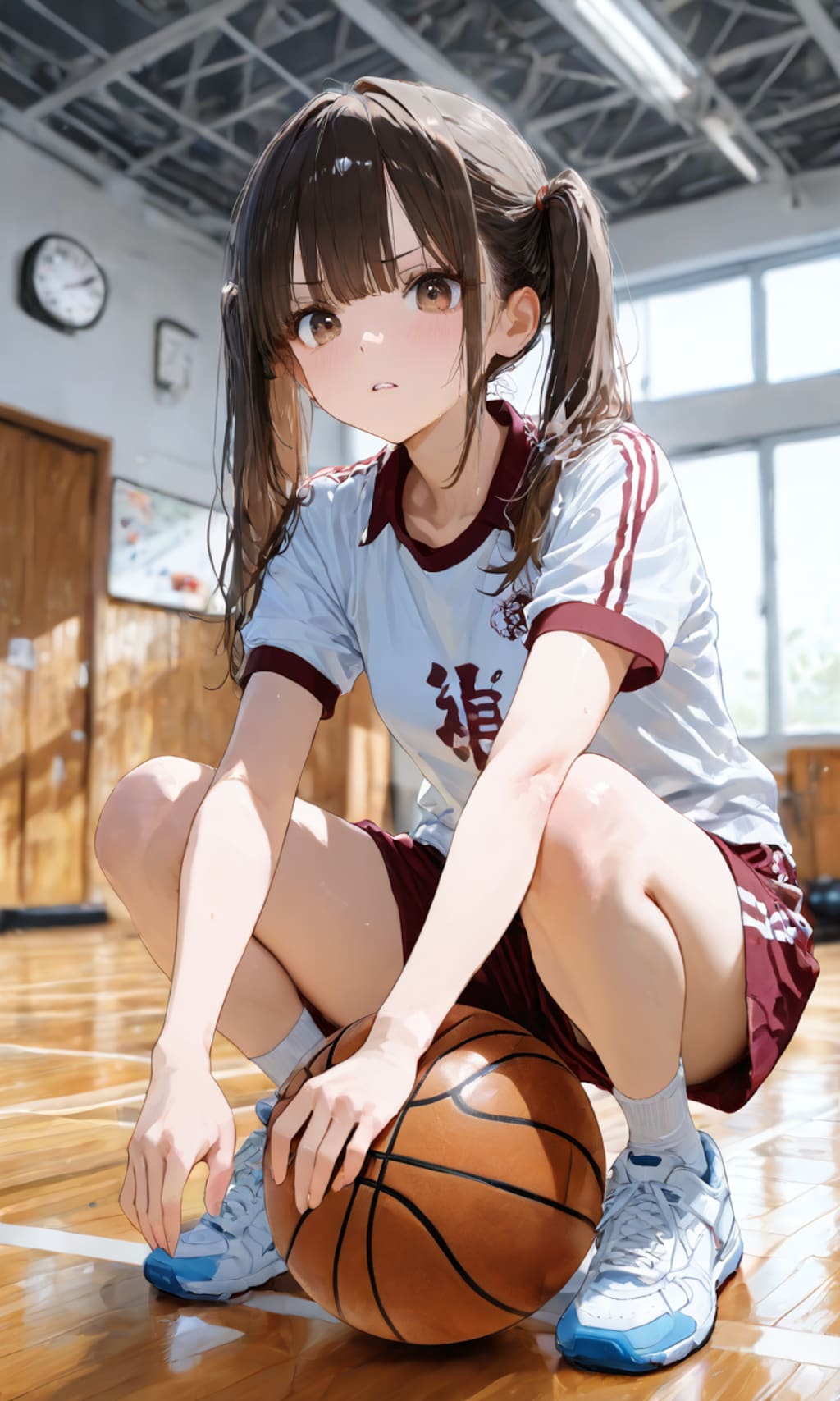 不機嫌なバスケットボーラー