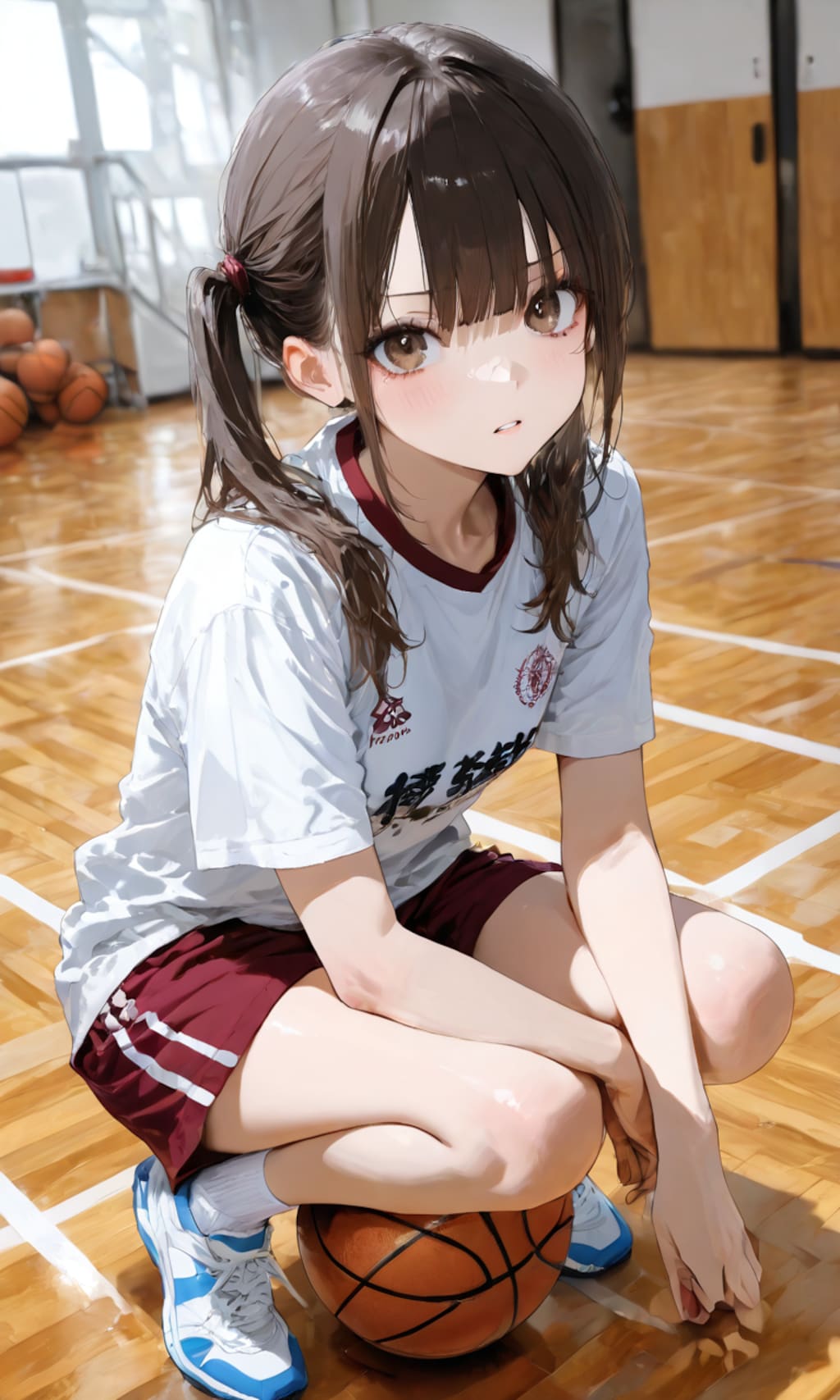 不機嫌なバスケットボーラー