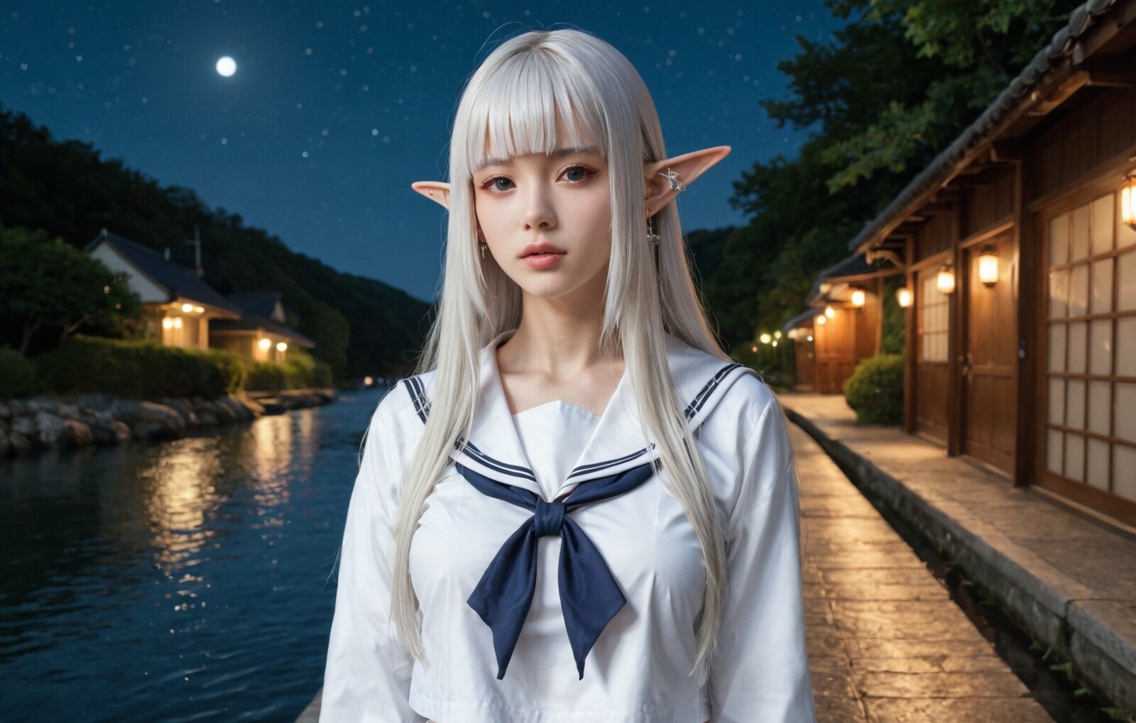 セーラー服のエルフ