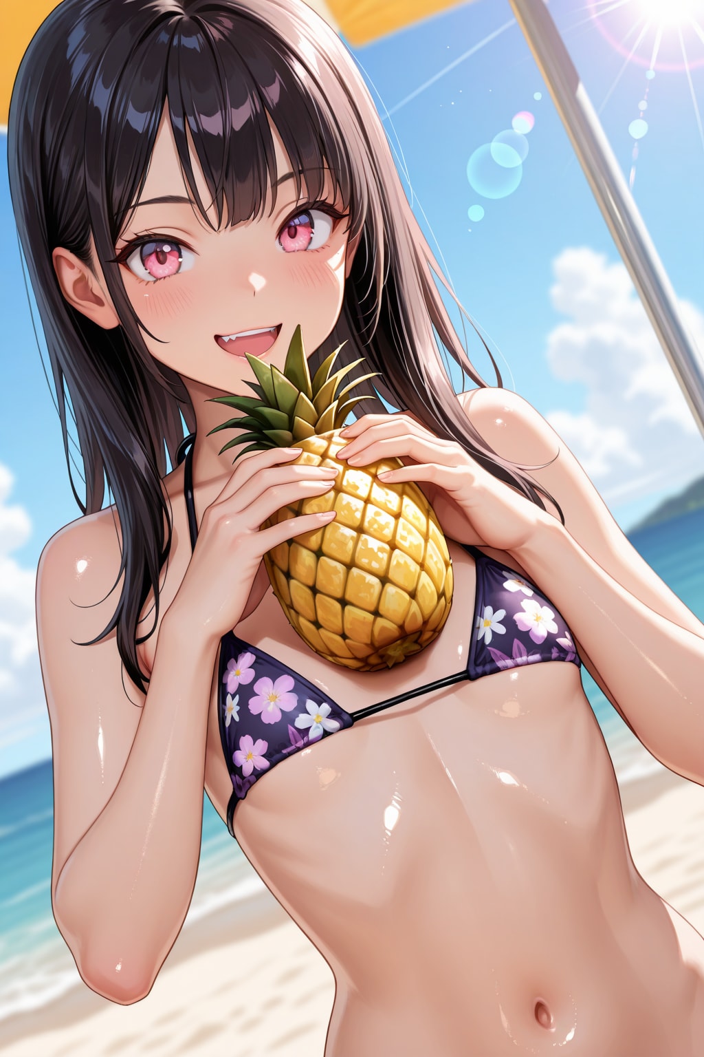 【本日の板野ちゃん】「パイナップルはいかが♪」