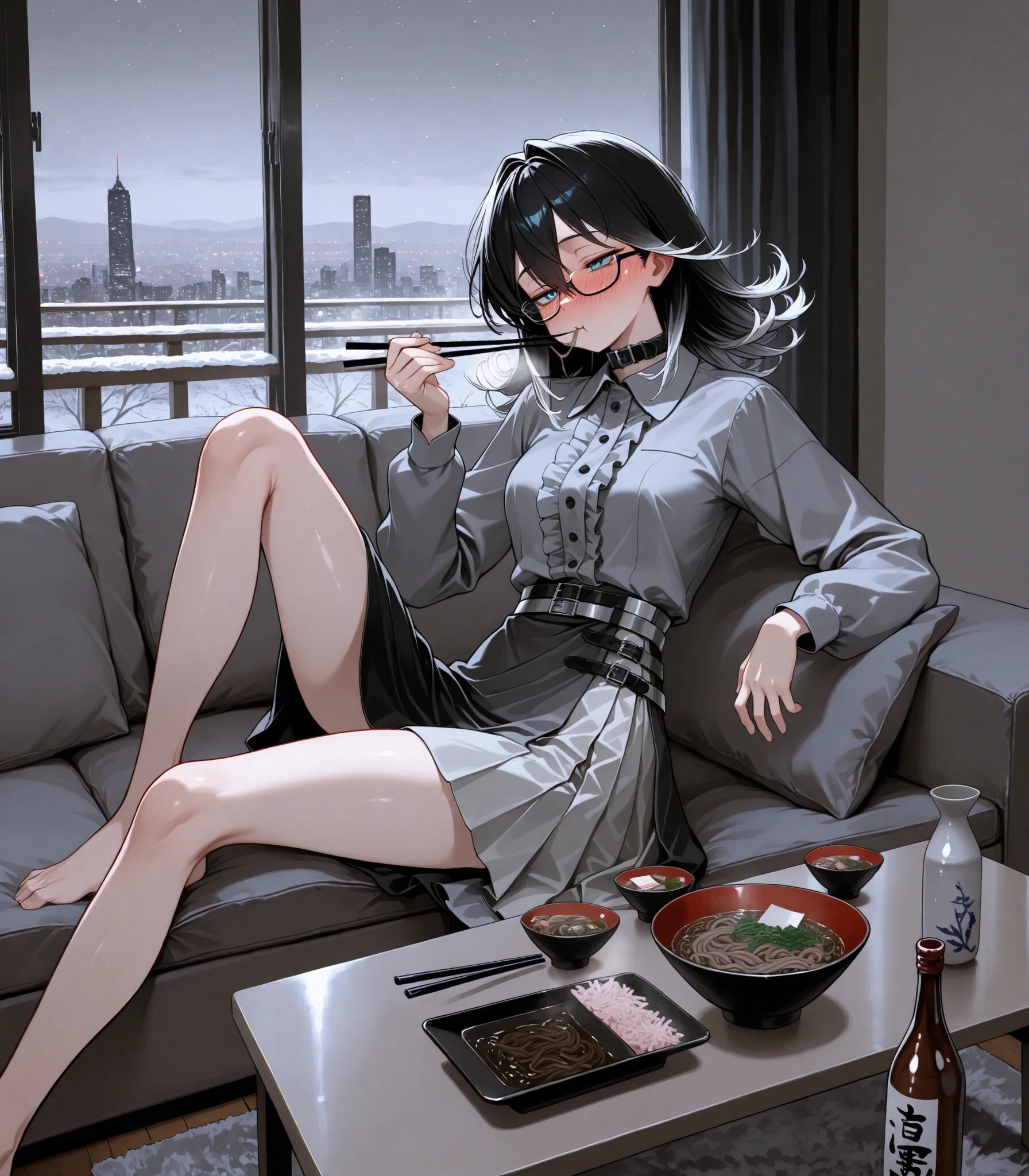 蕎麦色