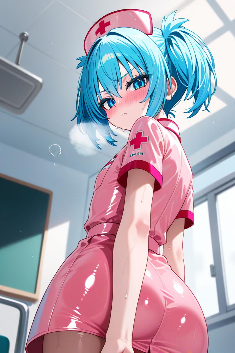 暗殺教室　潮田渚　ナース服