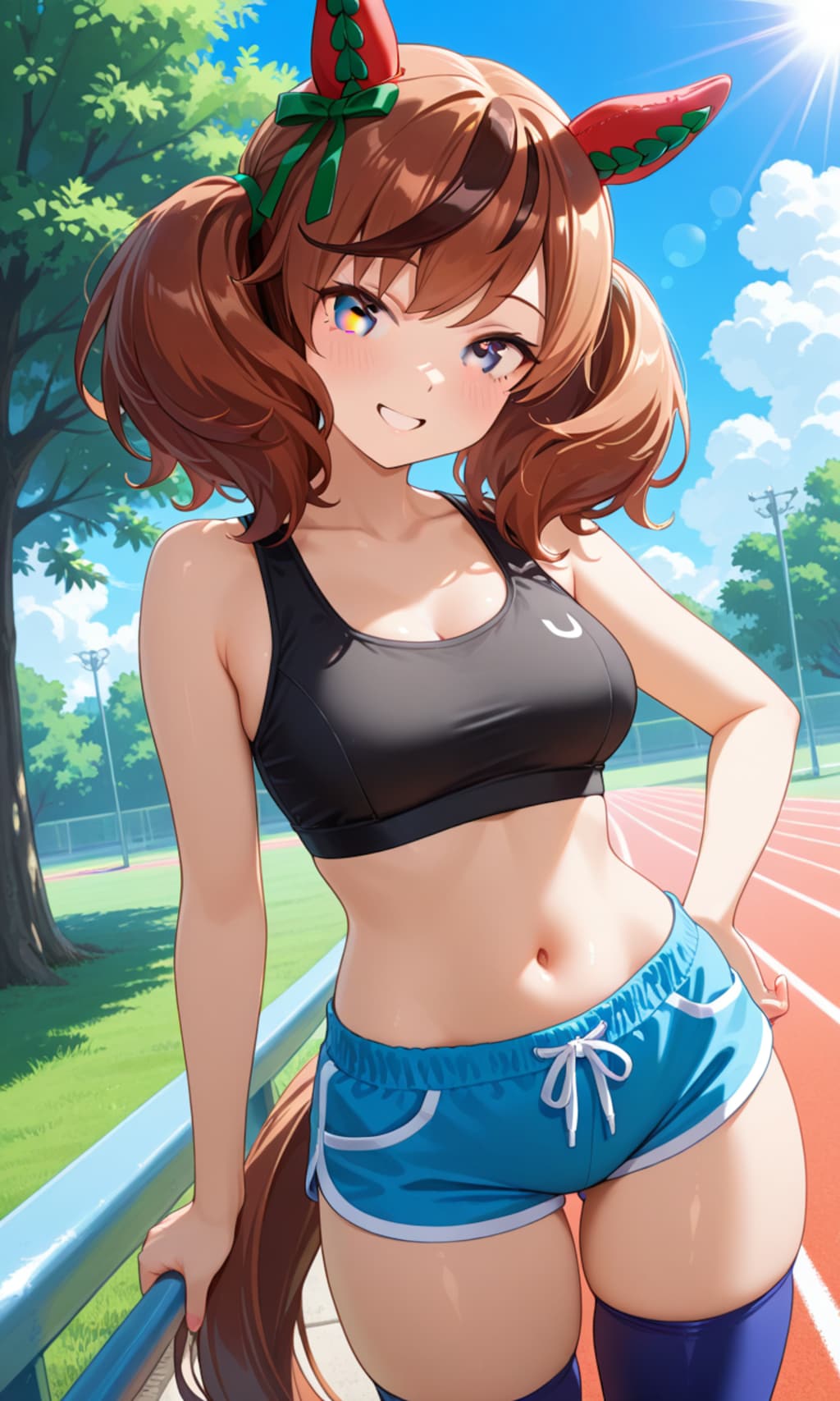 ジョギングするネイチャさん