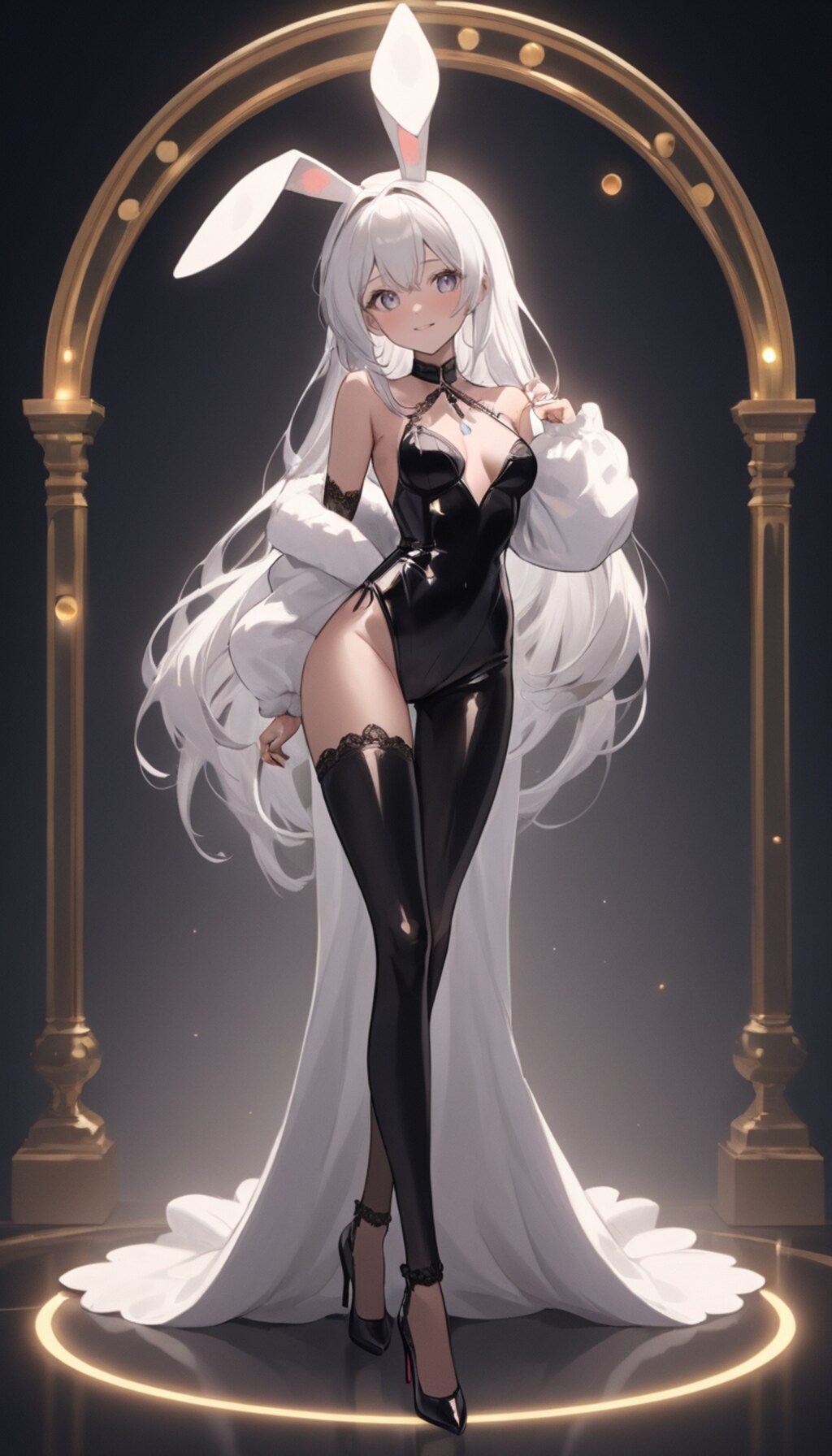 バニー フィギュア　コレクション（黒）