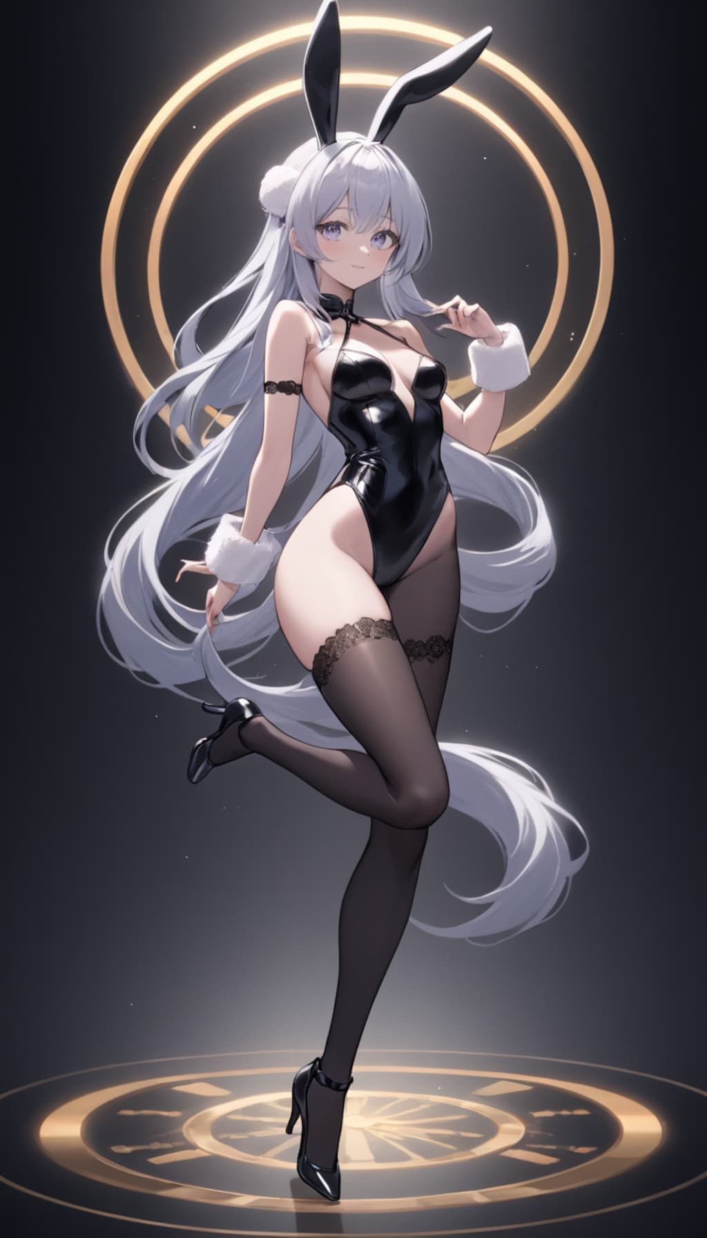 バニー フィギュア　コレクション（黒）