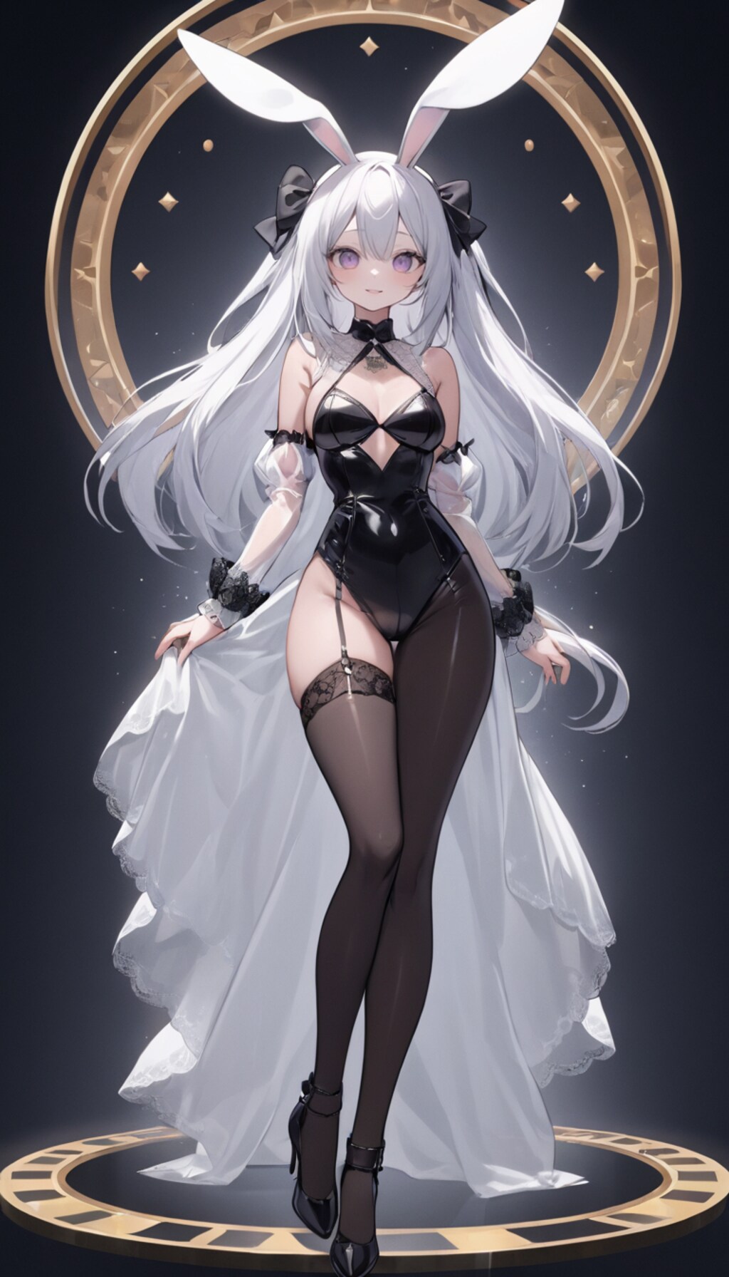 バニー フィギュア　コレクション（黒）