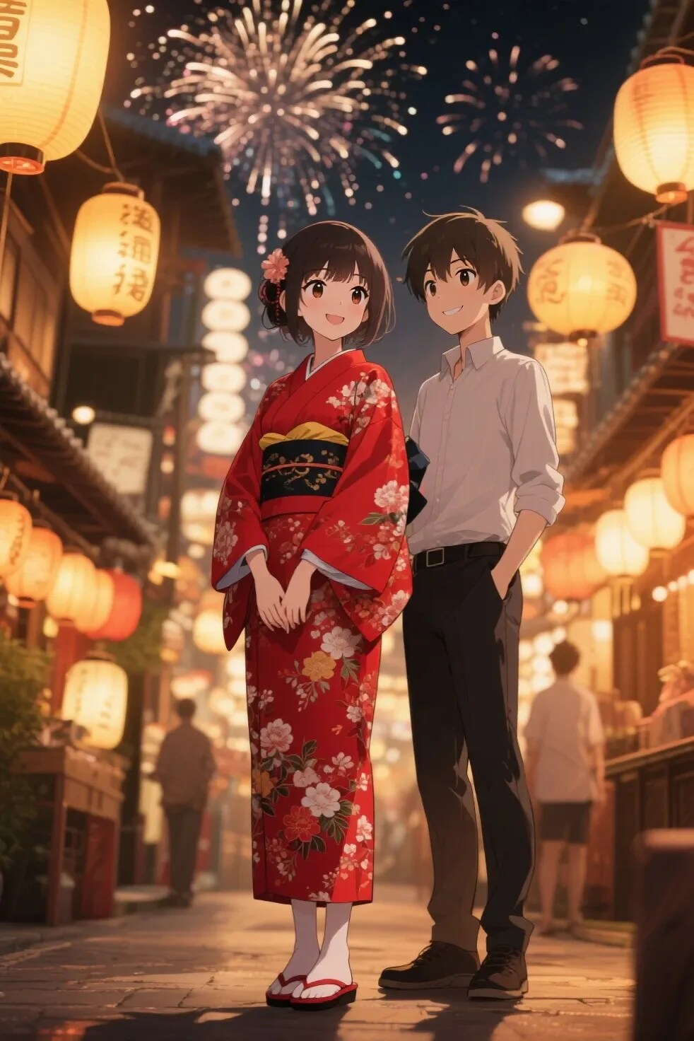 夏祭り | の人気AIイラスト・グラビア