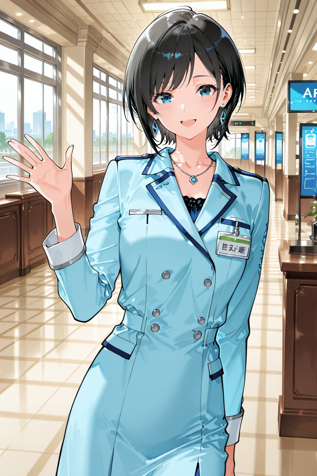 うちの子オリジナル：藍音ちゃん04 | の人気AIイラスト・グラビア