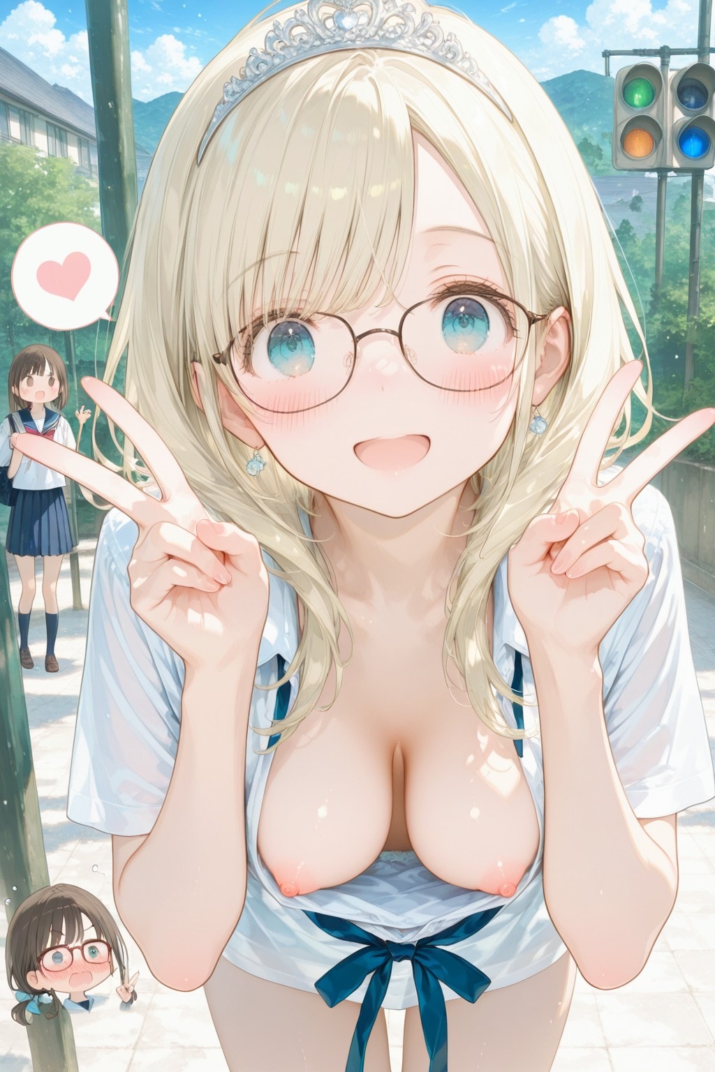 隣の席の優等生👸63