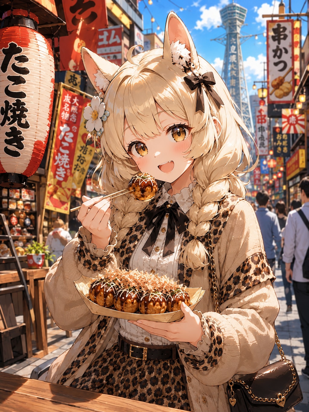 アルパカちゃんのグルメ旅〜大阪〜