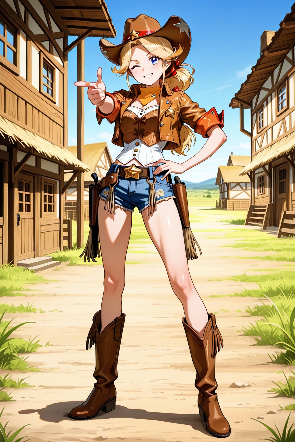 よっ、元気してる？ | の人気AIイラスト・グラビア