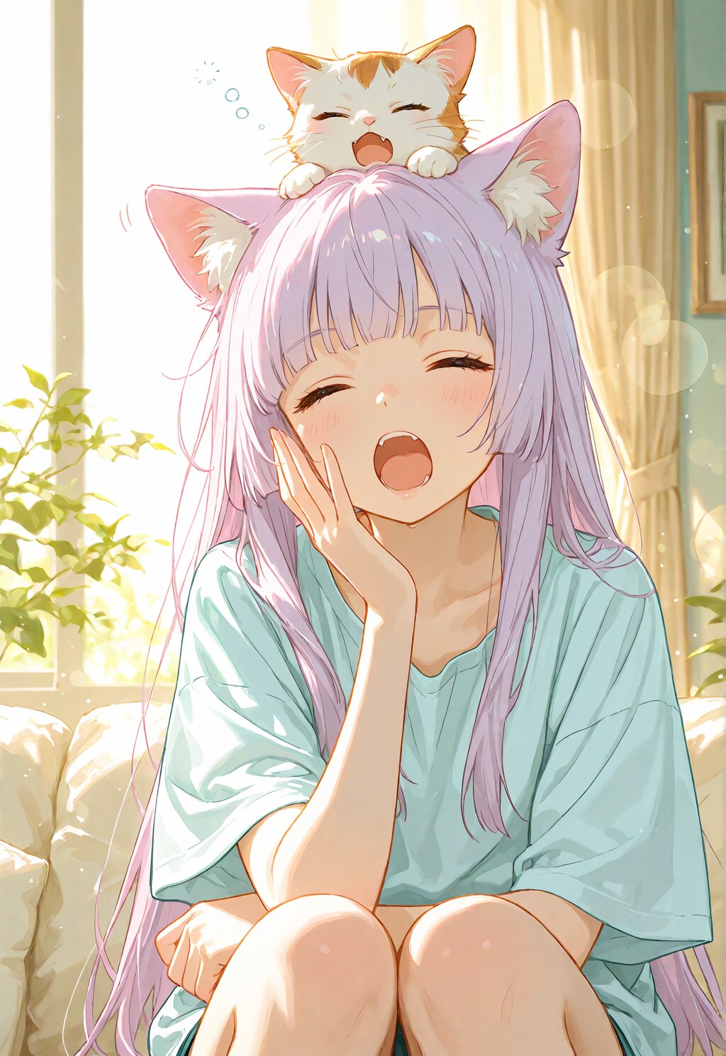休日のオリキャラちゃん④