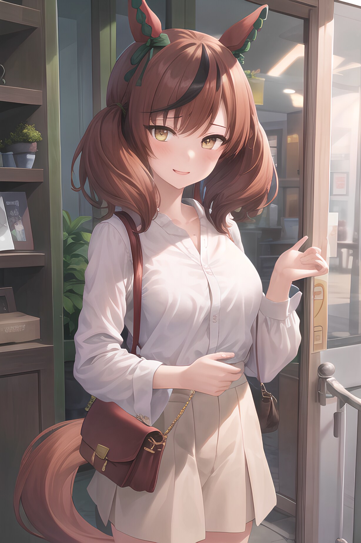 ナイスネイチャ 私服