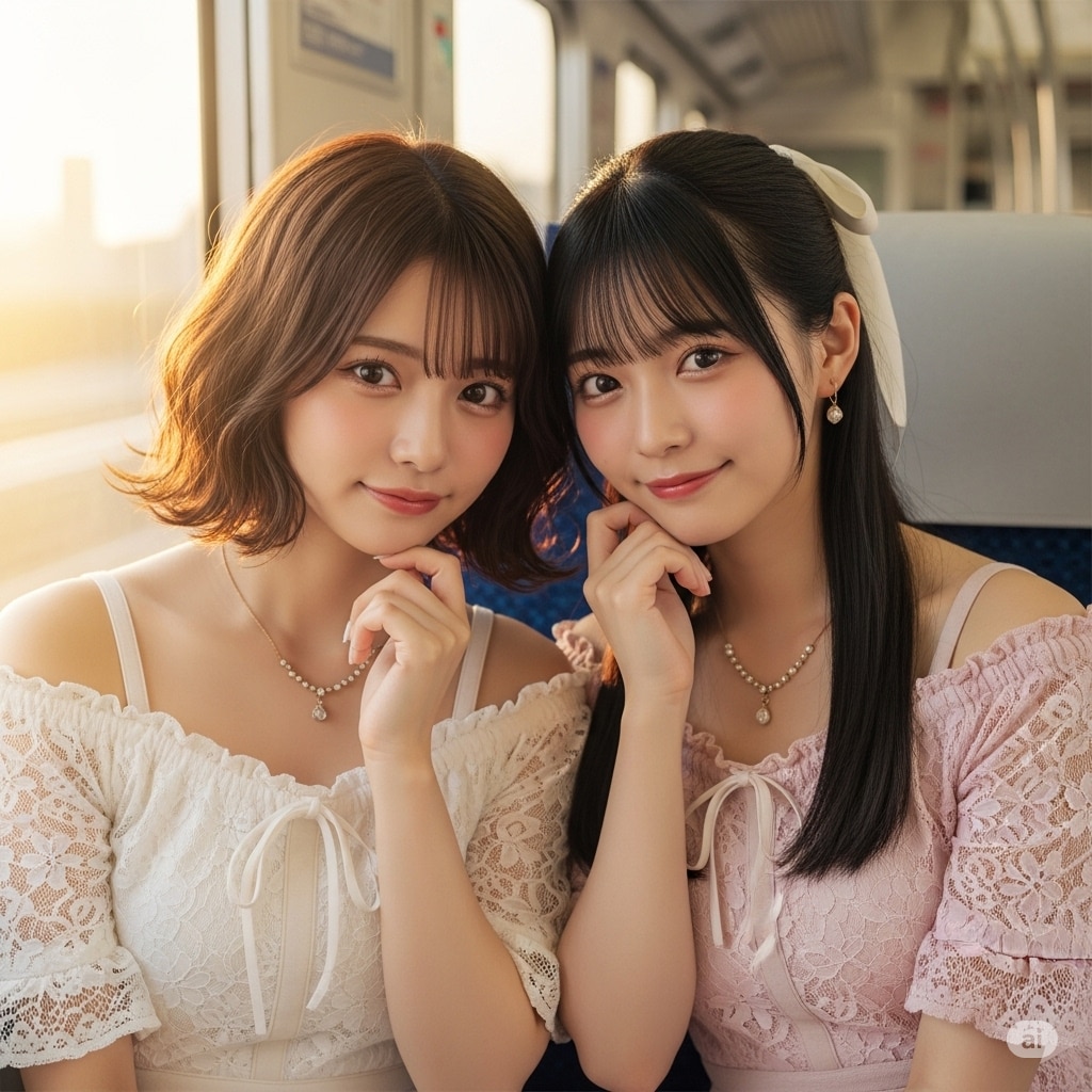 今日の隣席の女性