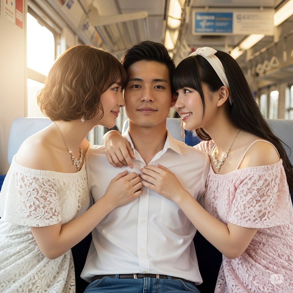 今日の隣席の女性