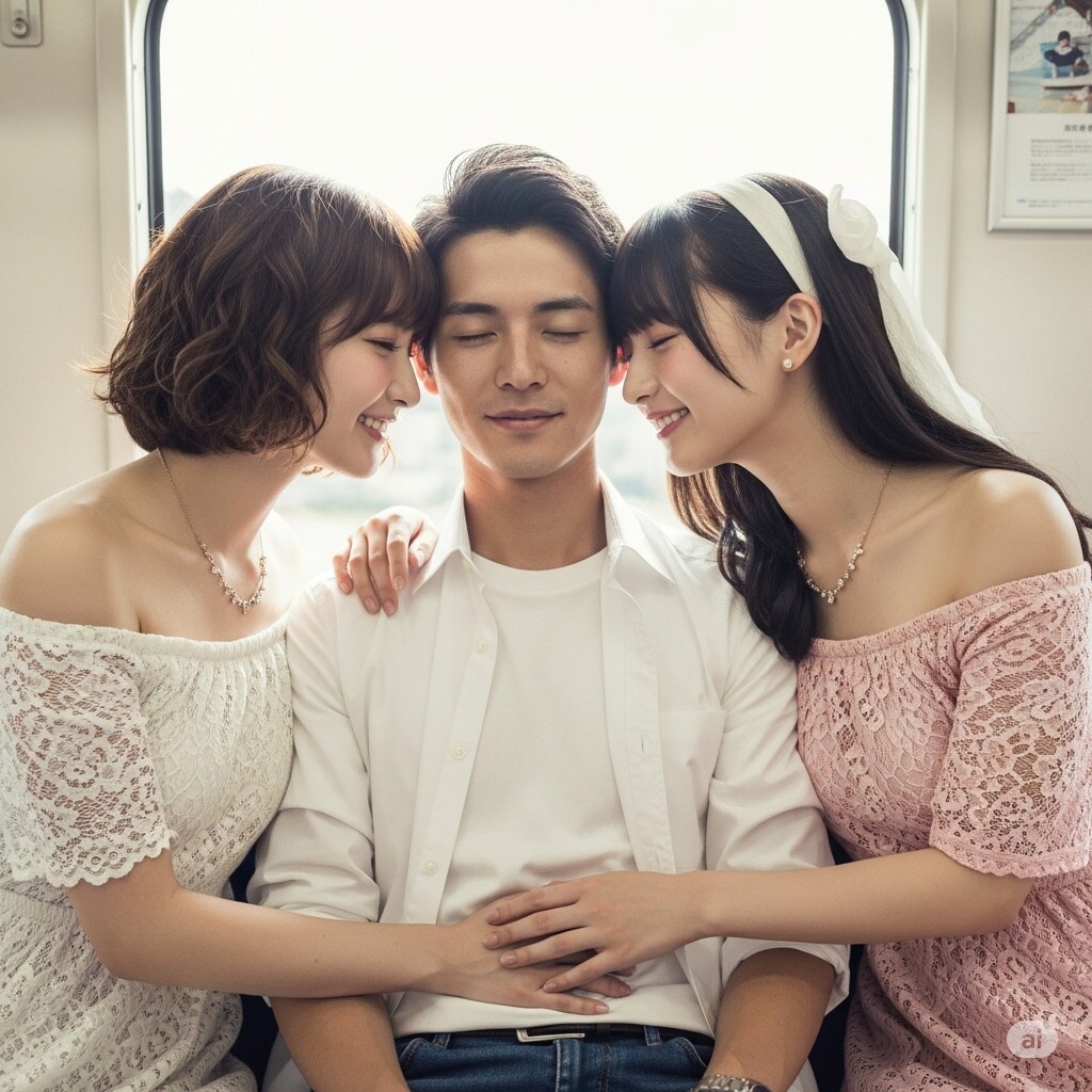 今日の隣席の女性