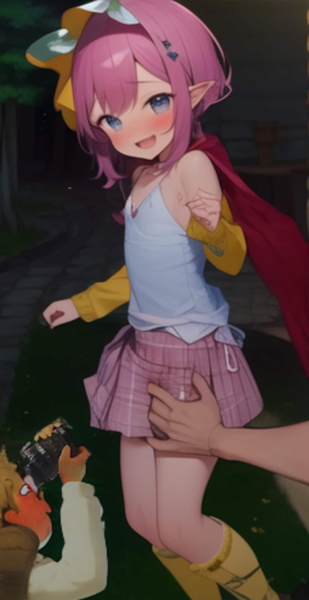 触られちゃった・・・