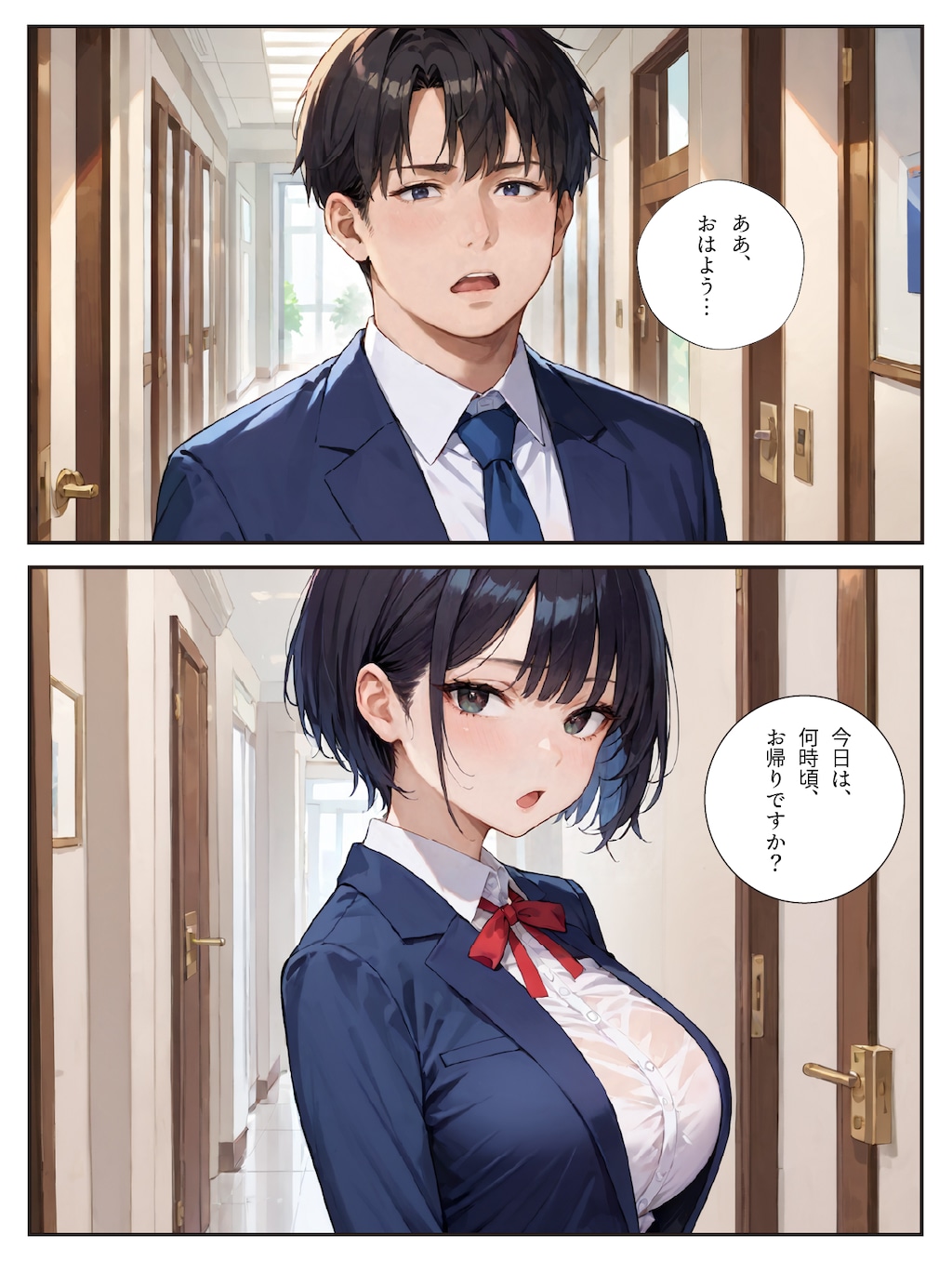 桃愛はタワマンで援交しています…（仮）