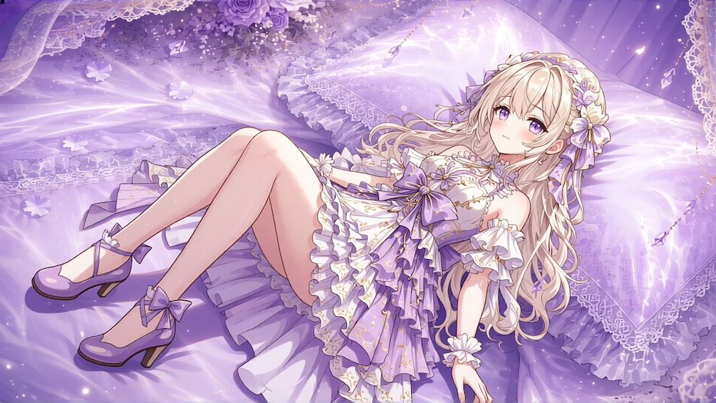 金髪少女とドレス　その11-3