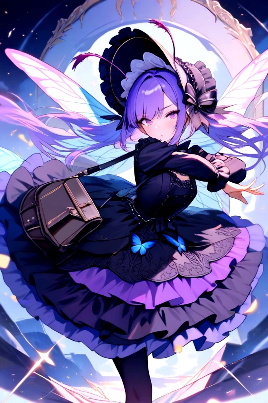 紫髪の妖精ちゃん