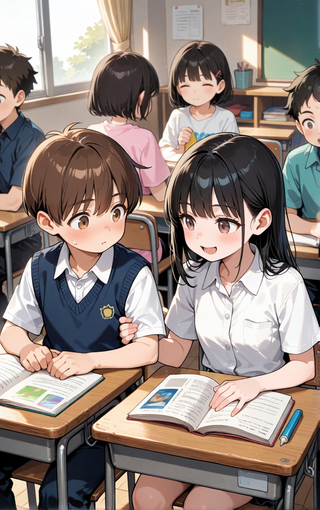 ちーちゃんと僕3 | の人気AIイラスト・グラビア