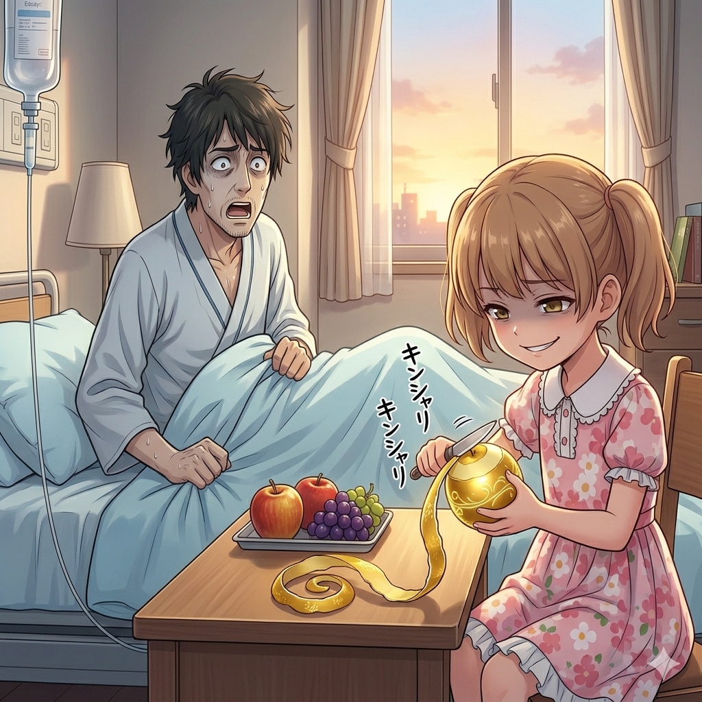 キンタマの皮剥き