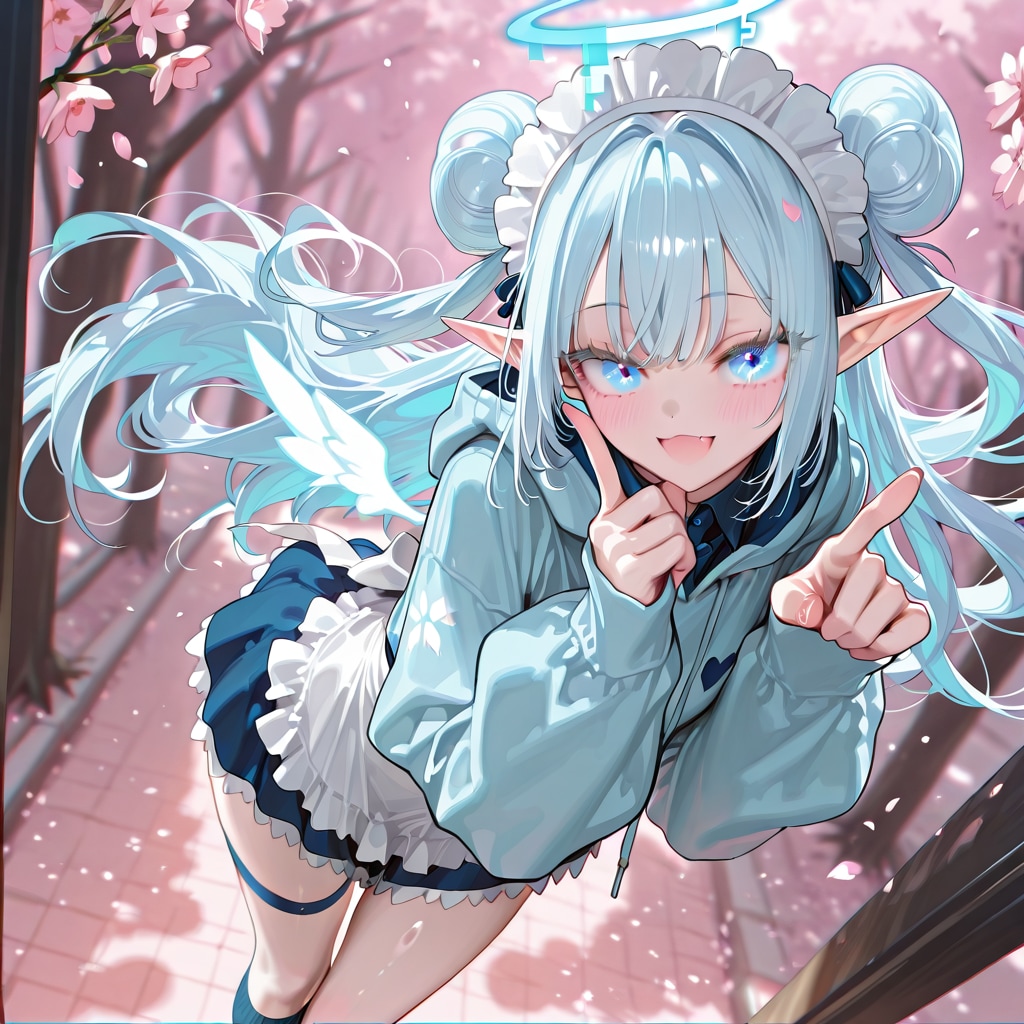 エルフの女の子
