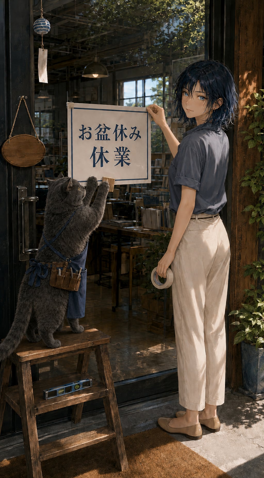 制作陣のお盆休み