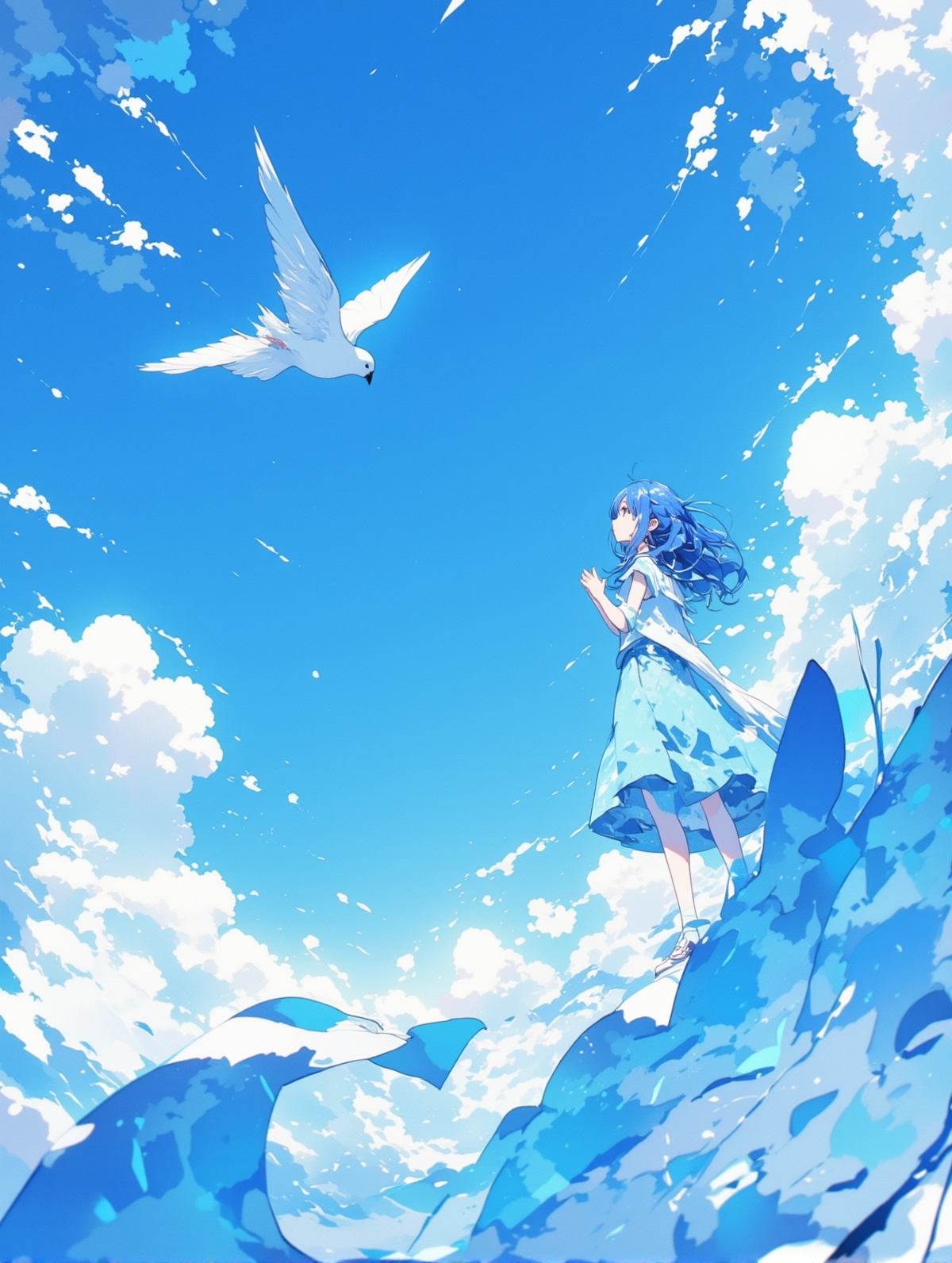 ブルーバード_25 | の人気AIイラスト・グラビア