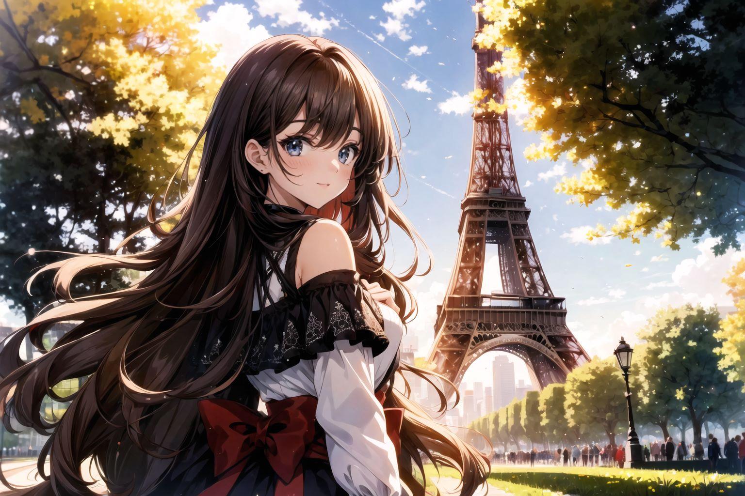 旅に出よう（エッフェル塔）