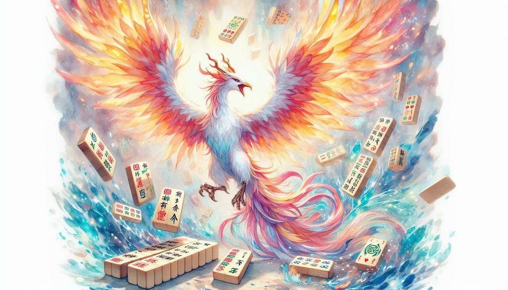 麻雀牌を消してやった