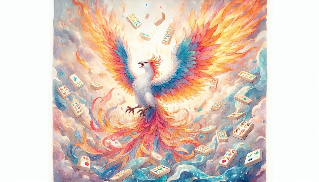 麻雀牌を消してやった