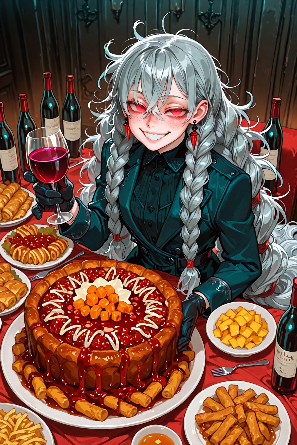 ベルゼビュート（エキドナのすがた） | の人気AIイラスト・グラビア