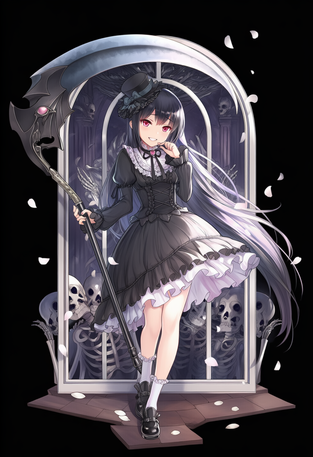 親方様、昨日助けて頂いた死神でございます・・・