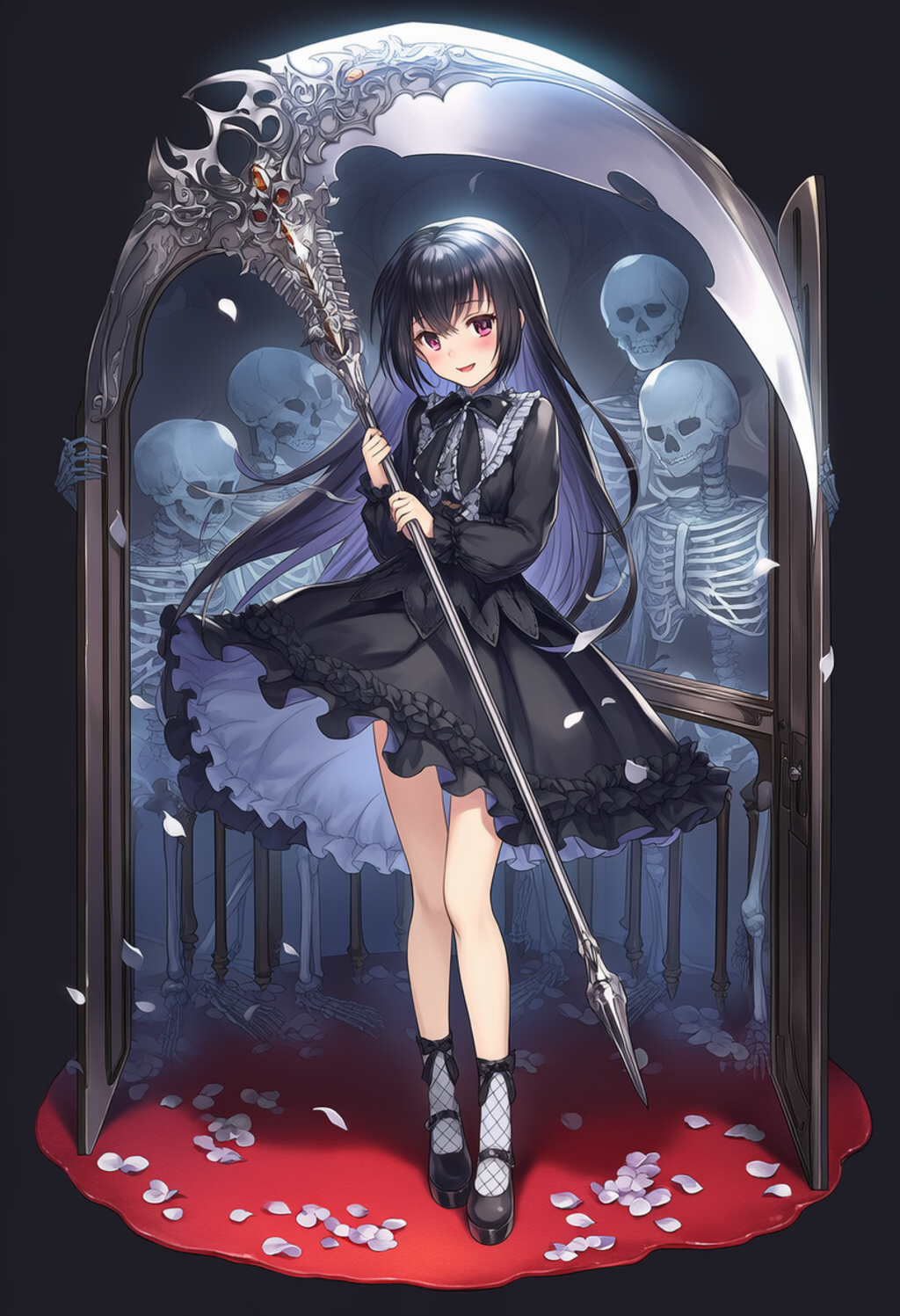 親方様、昨日助けて頂いた死神でございます・・・