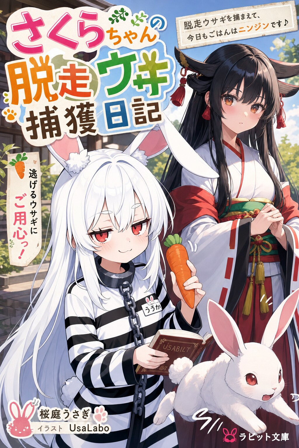さくらちゃんの脱走ウサギ捕獲日記 | の人気AIイラスト・グラビア