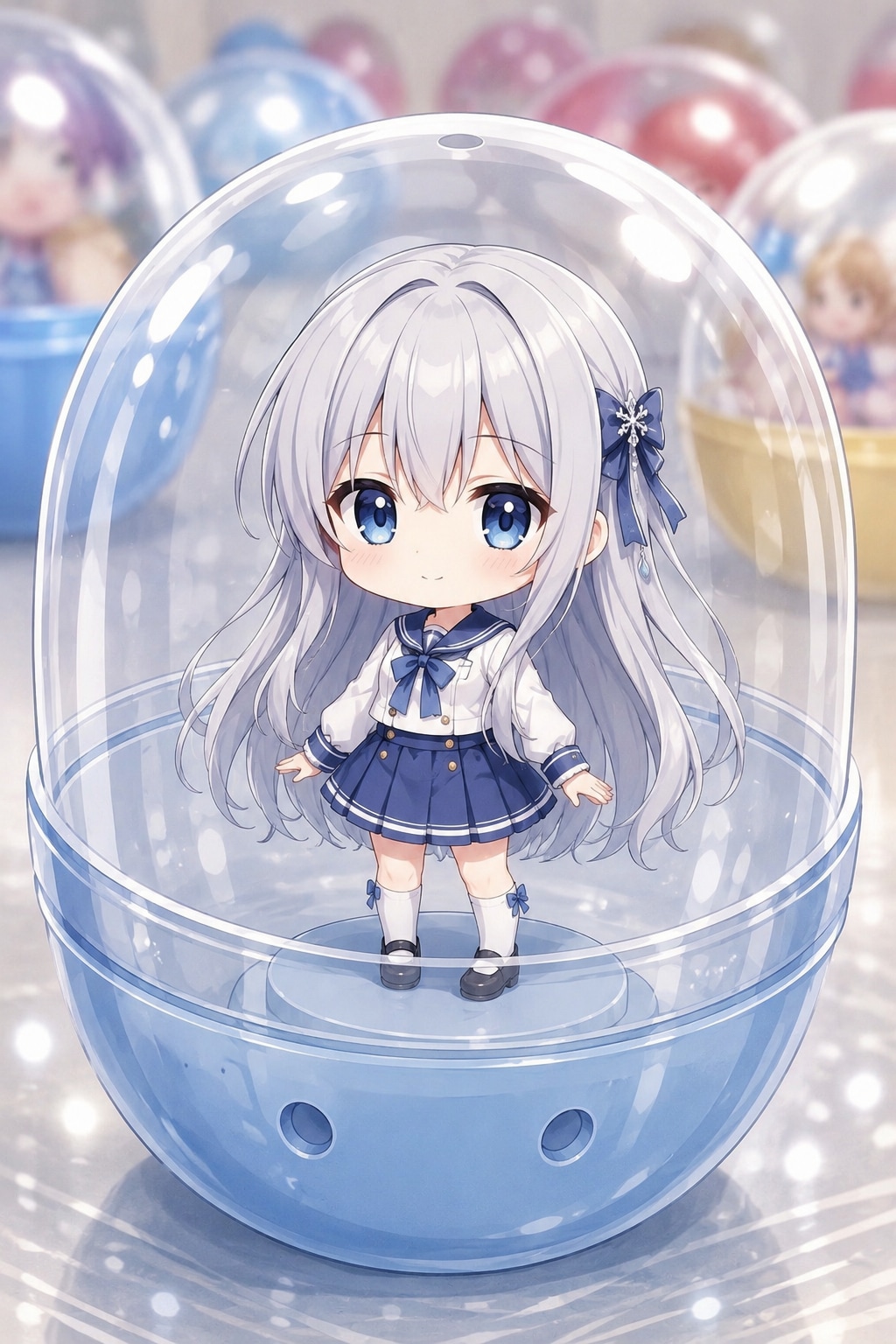 新モデル　LILYちゃんをカプセルに入れたよ | の人気AIイラスト・グラビア