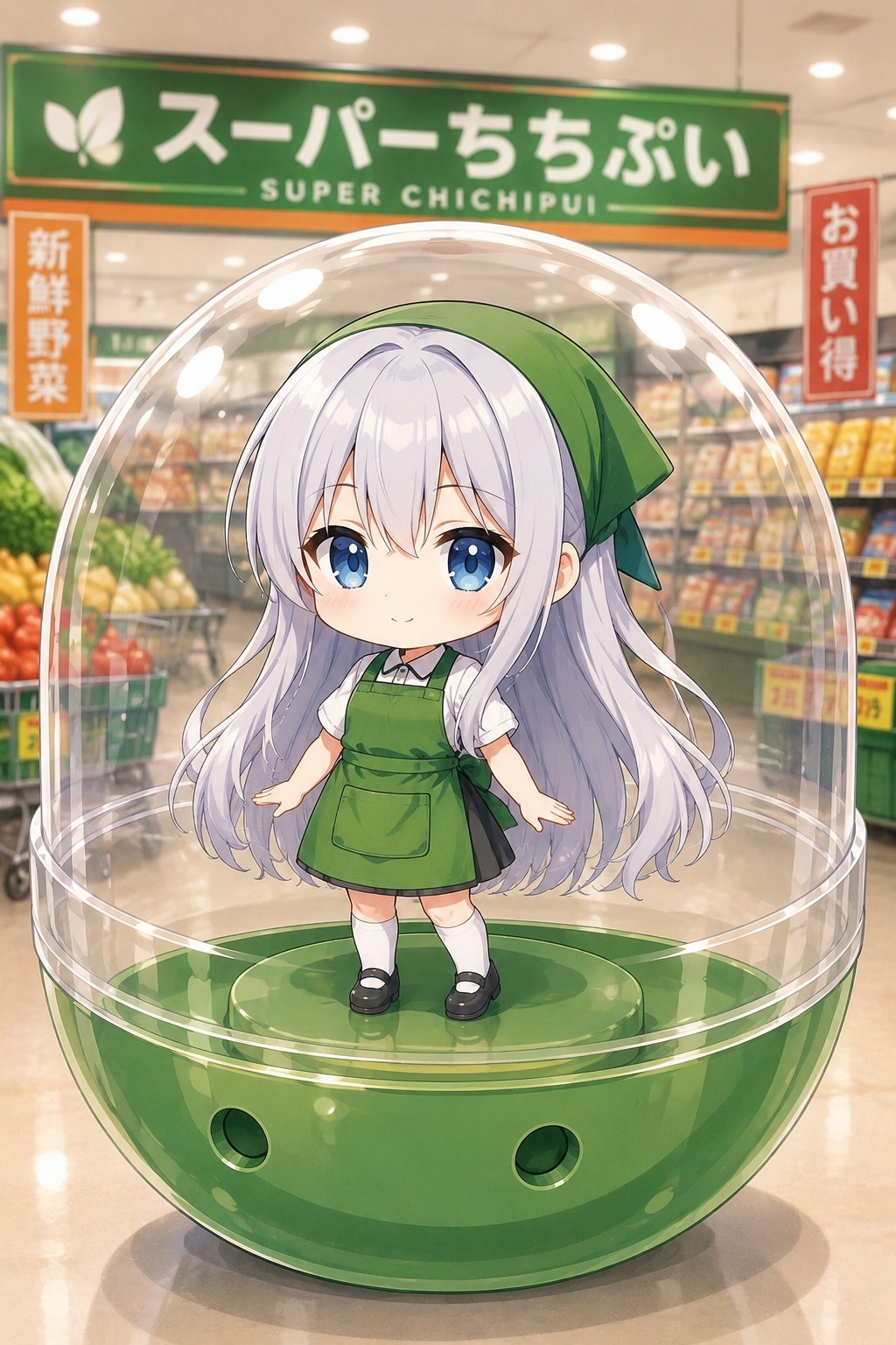 新モデル　LILYちゃんをカプセルに入れたよ