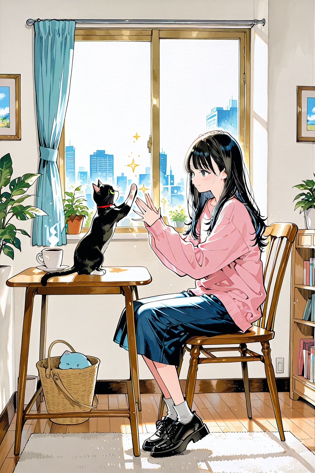 ハイタッチ(PHOENIX)(23) | の人気AIイラスト・グラビア