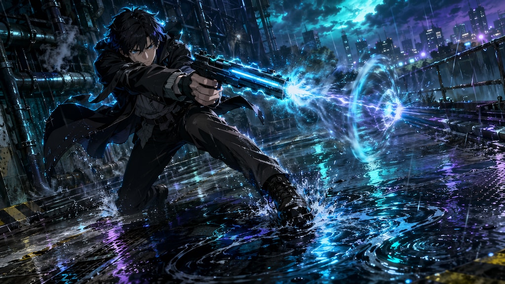 ハンドガン×空間歪曲