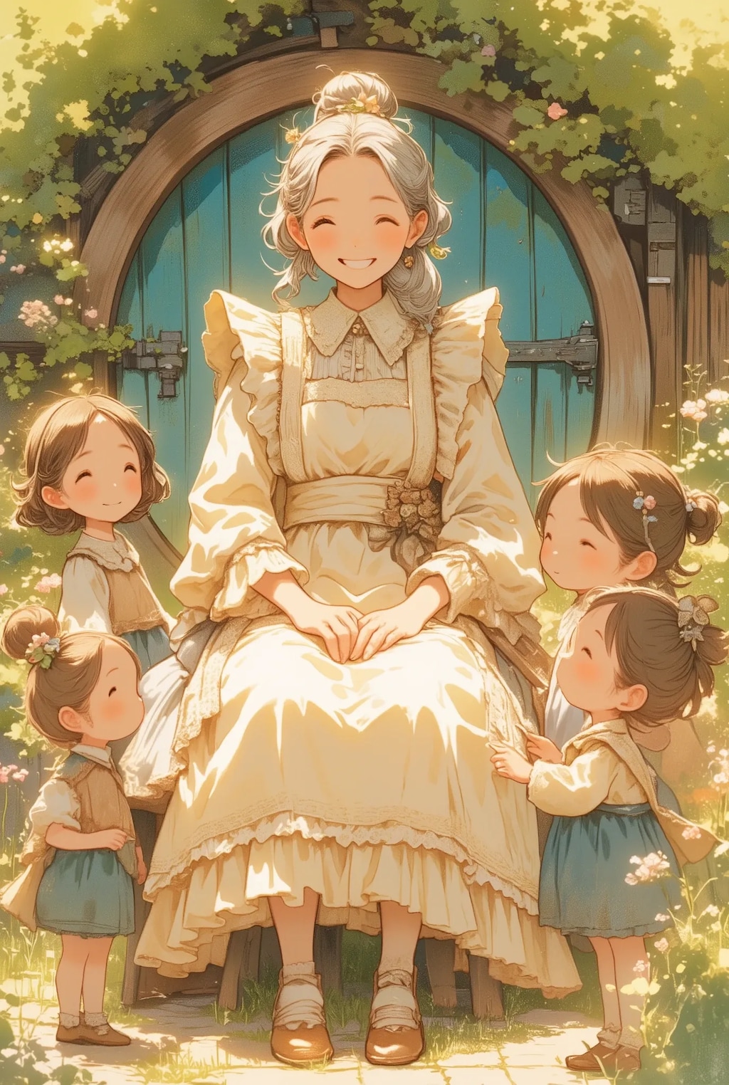 フリフリおばあちゃんと子どもたち