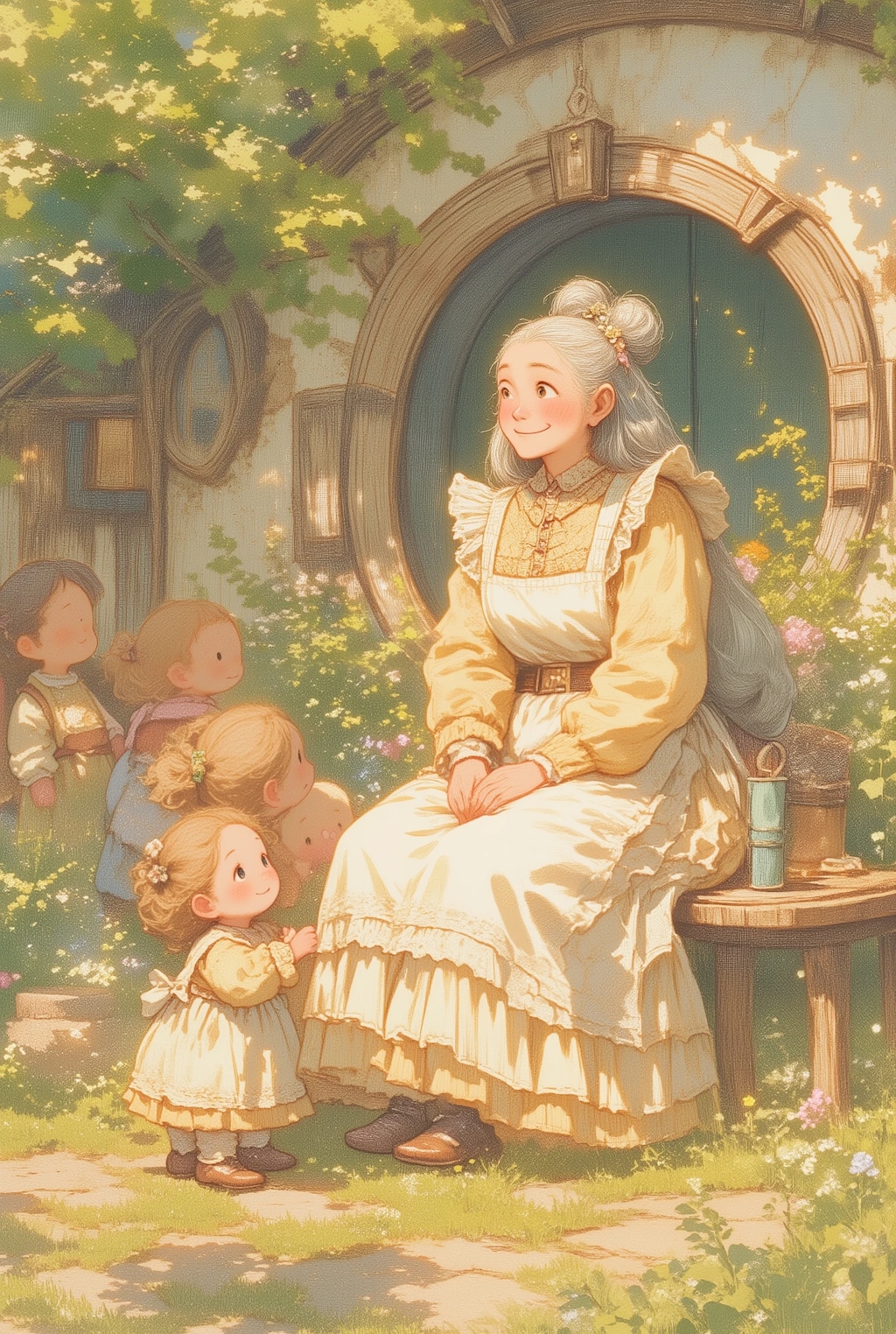 フリフリおばあちゃんと子どもたち