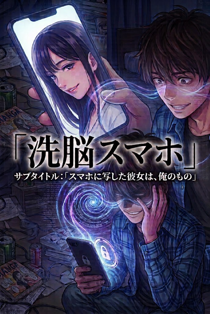 小説「洗脳スマホ」 | の人気AIイラスト・グラビア