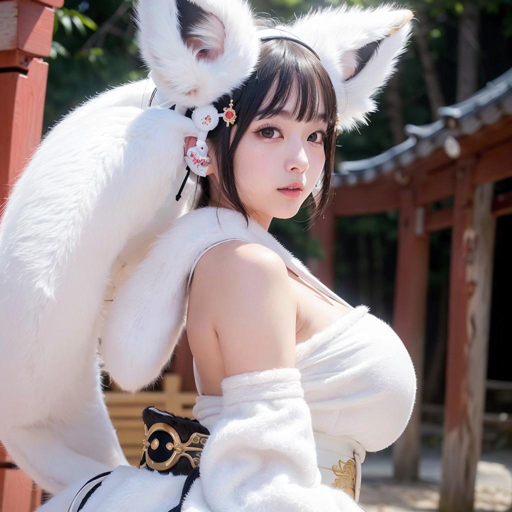 九尾の狐のお姉さん