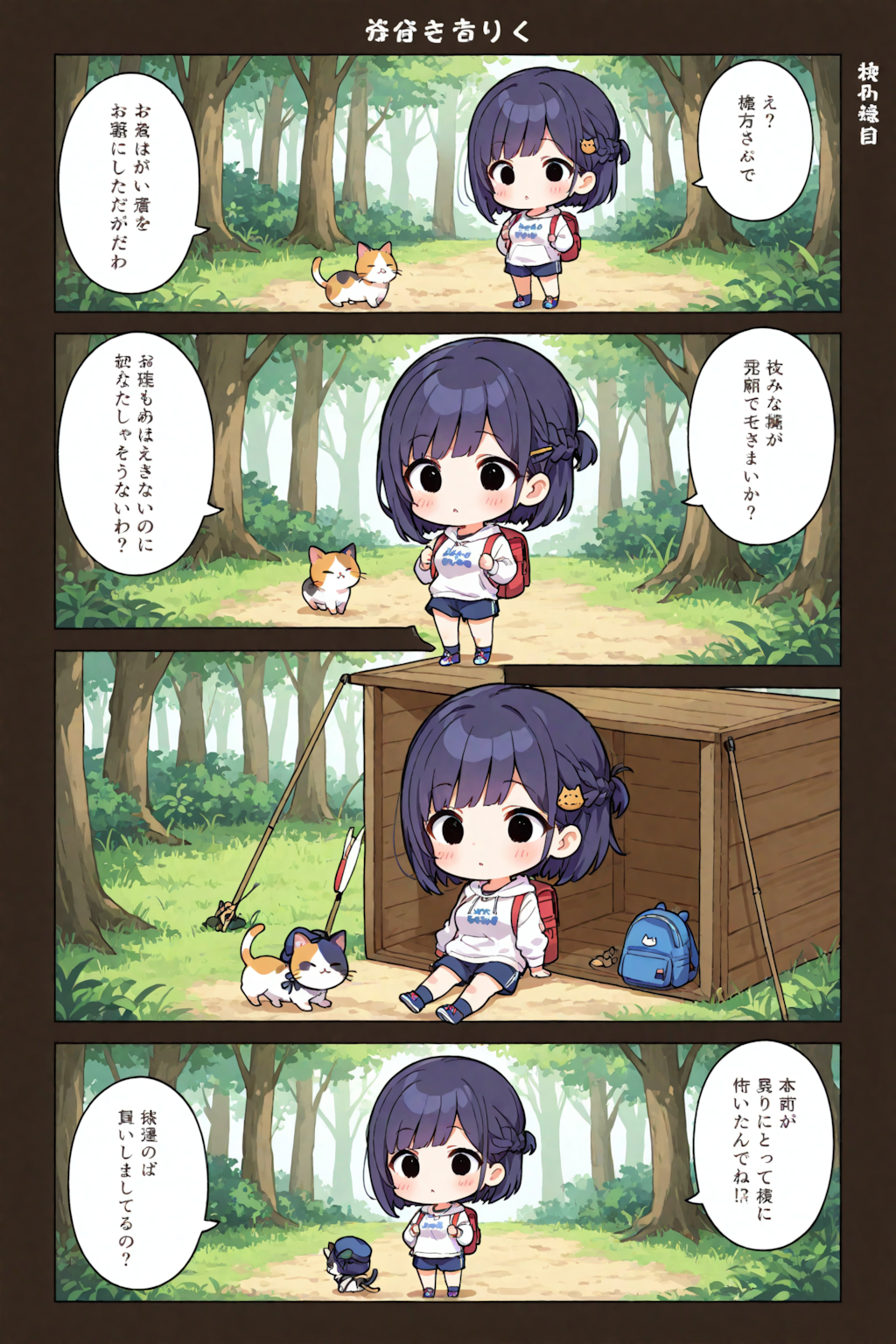 ここに秘密基地を作ろう！　comic 版